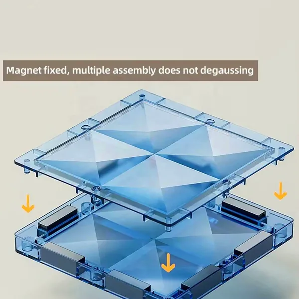 Bloques Magnéticos 3D Diamante Magnetic Building Set image 3