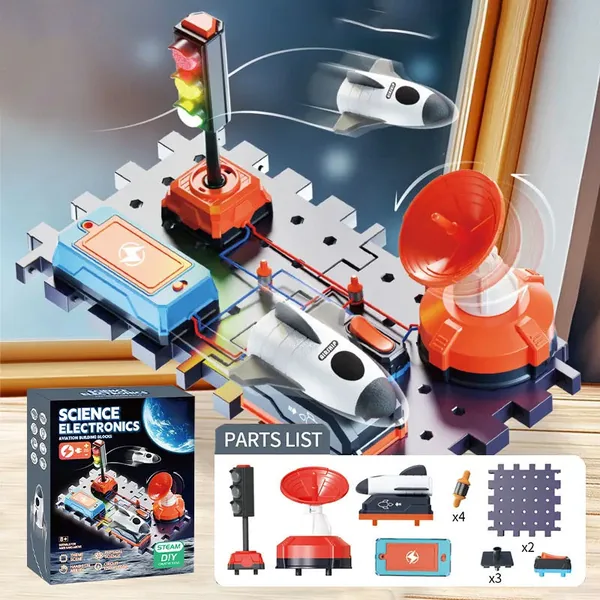 Juguete Educativo STEM Construction Building Blocks Set image 6
