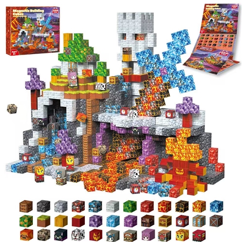 Bloques Magnéticos Bloquelandia Fuego Divino image 1