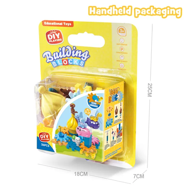 36PCS Toy Animals Building Blocks Set image 3