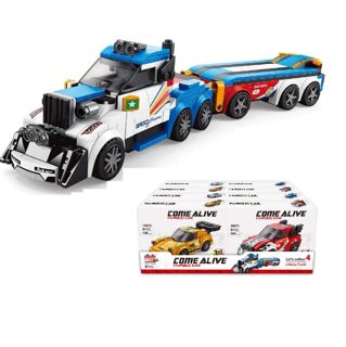 Magic 1276pcs 4 in 1 Car and Truck Building Block Set