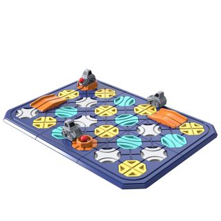 Dual Truck DIY Building Blocks Construction Track Maze Set