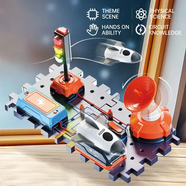 Juguete Educativo STEM Construction Building Blocks Set image 4