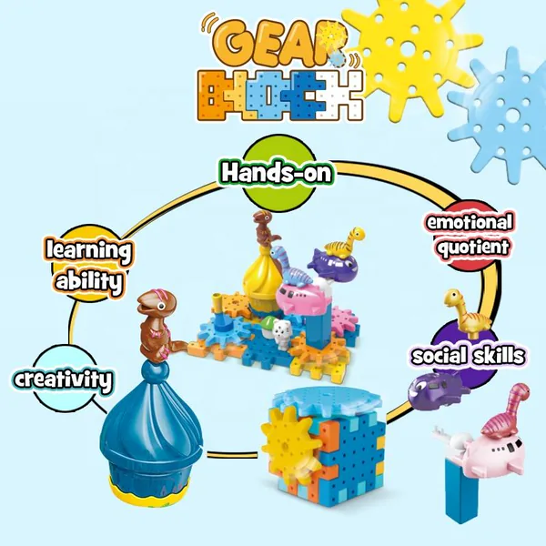 36PCS Toy Animals Building Blocks Set image 4